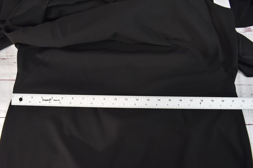 Calvin Klein Dress Women’s 16W Black Sheath Round Neck Sleeveless NWT - Picture 11 of 12