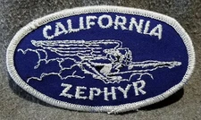 LMH Patch CALIFORNIA ZEPHYR Passenger Train ZEPHYRUS Burlington CB&Q D&RGW WP