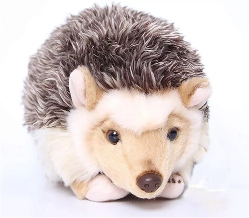 Lifelike Hedgehog Plush Stuffed Animal Toy Desert Hedgehog Cute Animal Model - Picture 2 of 4