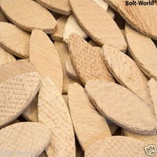 LAMELLO WOODEN JOINTING BISCUITS DOWELS No 0, No 3, No 10, No 20 GROOVE DEPTH