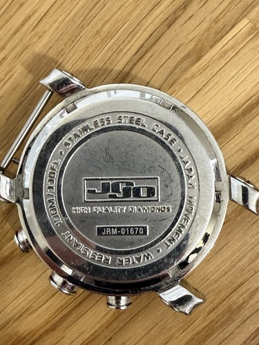 Joe Rodeo Jojo Classic Diamond Watch JRM-01670 *FOR PARTS / REPAIR DAMAGED* - Picture 3 of 23