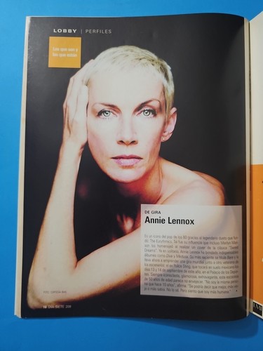 Madonna Kalimba OV7 Annie Lennox Paquito D' Rivera Dia Siete Magazine - Picture 7 of 8