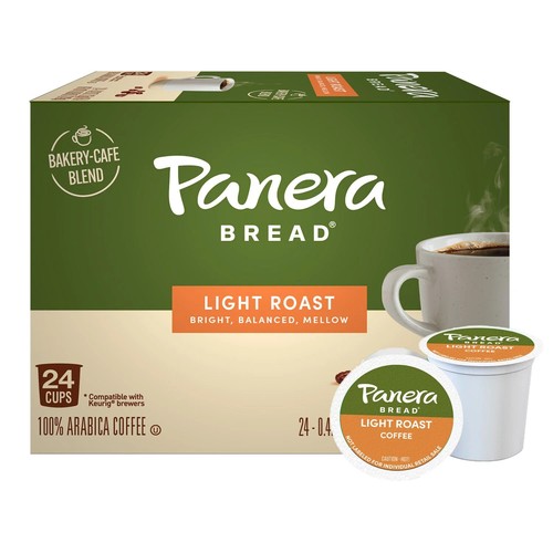 Panera Brot Leicht Röstkaffee 24 bis 144 Keurig K Tassen Jede Größe wählbar KOSTENLOSER VERSAND - Bild 1 von 4