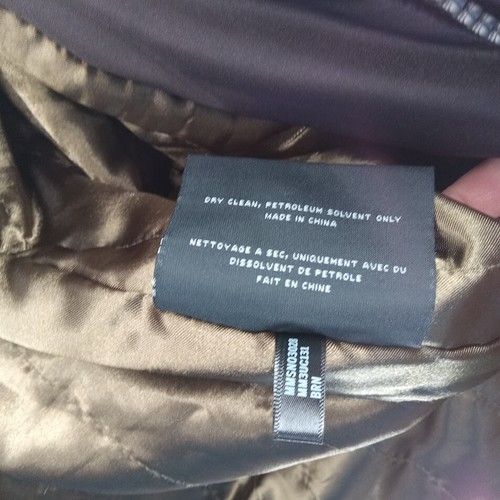 Marc New York Coat Mens XL Brown Zipper & Snaps Utility Cargo Outerwear Outdoors - Picture 6 of 10