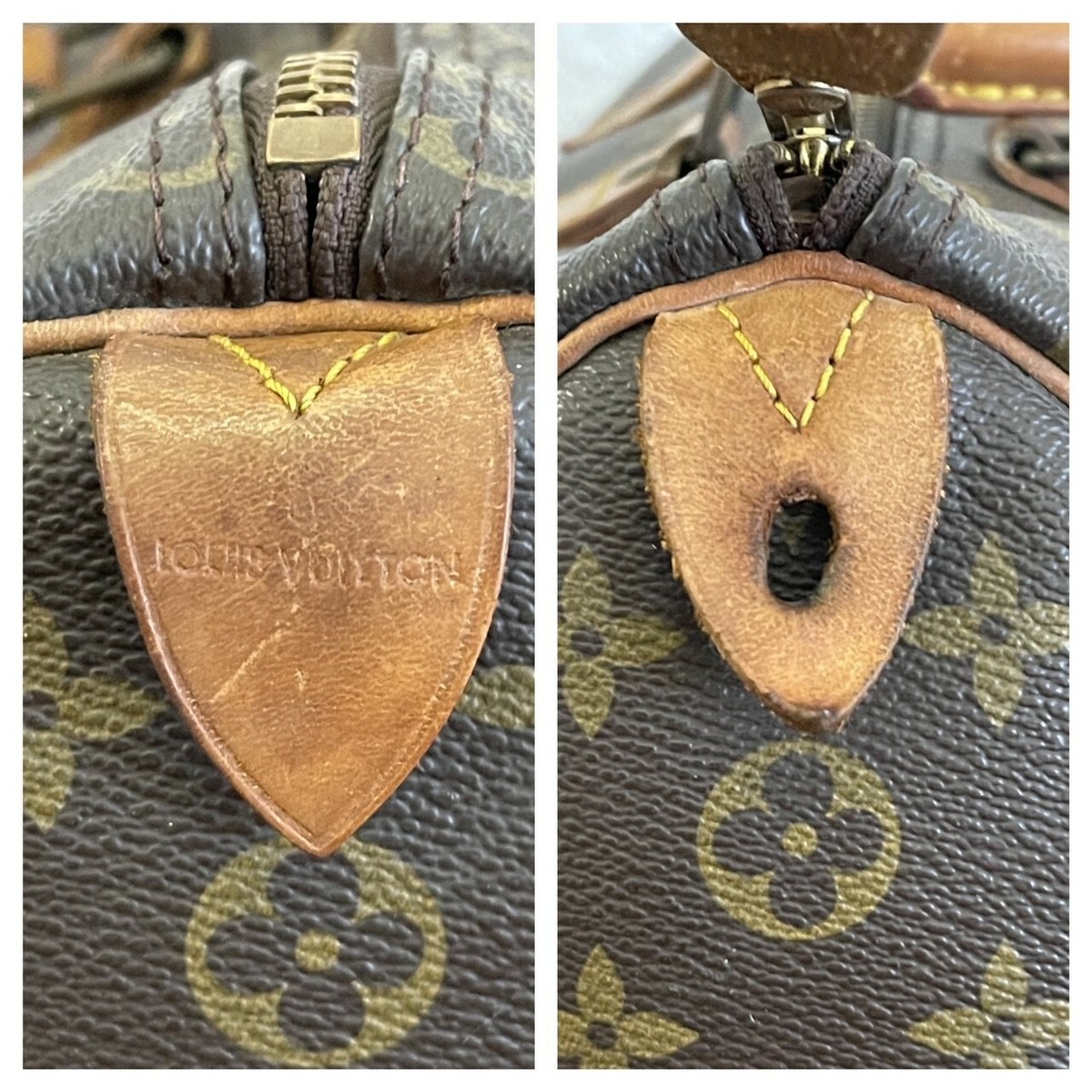 AUTHENTIC LOUIS VUITTON VINTAGE SPEEDY 35 HAND BAG