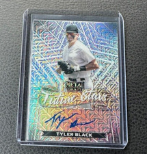 2021 Leaf Metal Draft Tyler Black Future Stars Silver Mojo Auto
