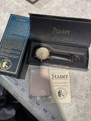 Stauer Buttonwood 42mm High Polished Rose Gold fused 