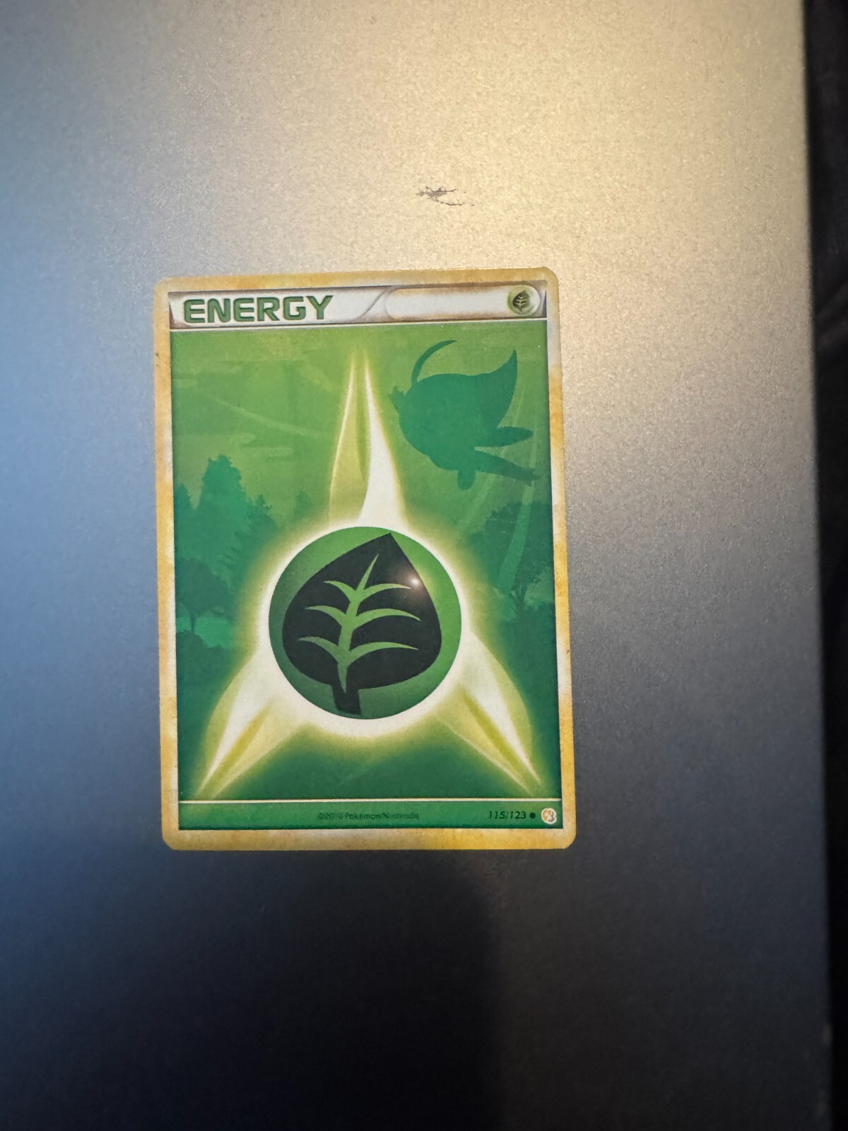 Grass Energy 115/123 Heartgold & Soulsilver Regular