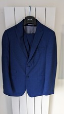 One Six Five (slaters) Slim Fit 3 Piece Suit Very Good Condition