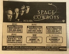 Space Cowboys Movie Print Ad Advert Tommy Lee Jones Clint Eastwood TPA2
