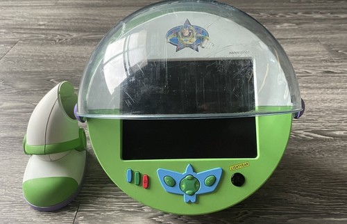 Hannspree 10” Disney Pixar Buzz Lightyear Toy Story Helmet TV For Parts - Read - Picture 2 of 9