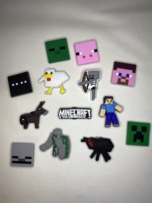 crocs minecraft charms