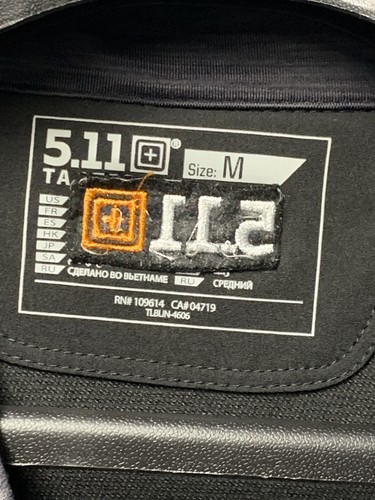 5.11 Tactical DSR Racing 1/4 Zip Langarm Pullover Gr. M - Bild 6 von 7