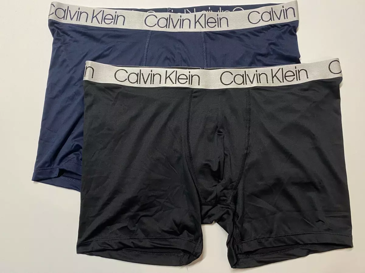 Calvin Klein Microfiber Stretch Boxer Brief - XL - NP24310- 2 Briefs