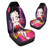 Betty Boop Cute Car Seat Cover Funny Cartoon Gift Idea