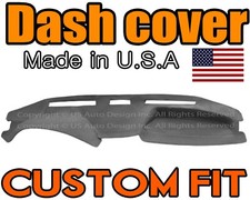 Fits 1987-1991 Ford F150 F250 F350 Dash Cover Mat Dashboard Pad  Charcoal Grey