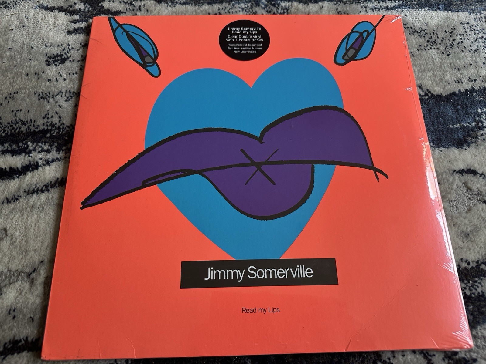 Jimmy Somerville - Read My Lips 2LP (Crystal Clear Vinyl) Sealed