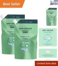 Odour-Neutralizing Hand Soap Refill Pack, 2 x 1000ml – Lemon & Mint Freshness 4.00 per litre