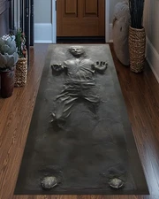 Han Solo Rug, Runner Han Solo Rug,Han Solo Themed Rug,Han Solo Long Rug,Starwars