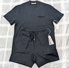 Fear of God Essentials Oversized T-Shirts  Shorts L Size Set 'Stretch Limo'