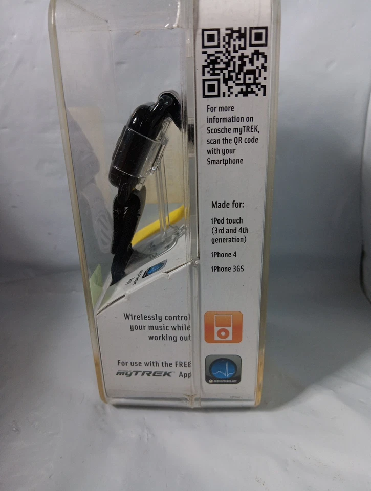 SCOSCHE IPTM MYTREK MY TREK WIRELESS PULSE MONITOR IPOD IPHONE ANDROID FITNESS - Image 2 of 4