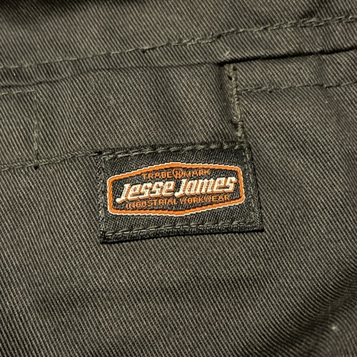 Jesse James Mechanic Chore Workwear Jacke Herren mittelgrau gefüttert Reißverschluss Kapuze - Bild 6 von 9