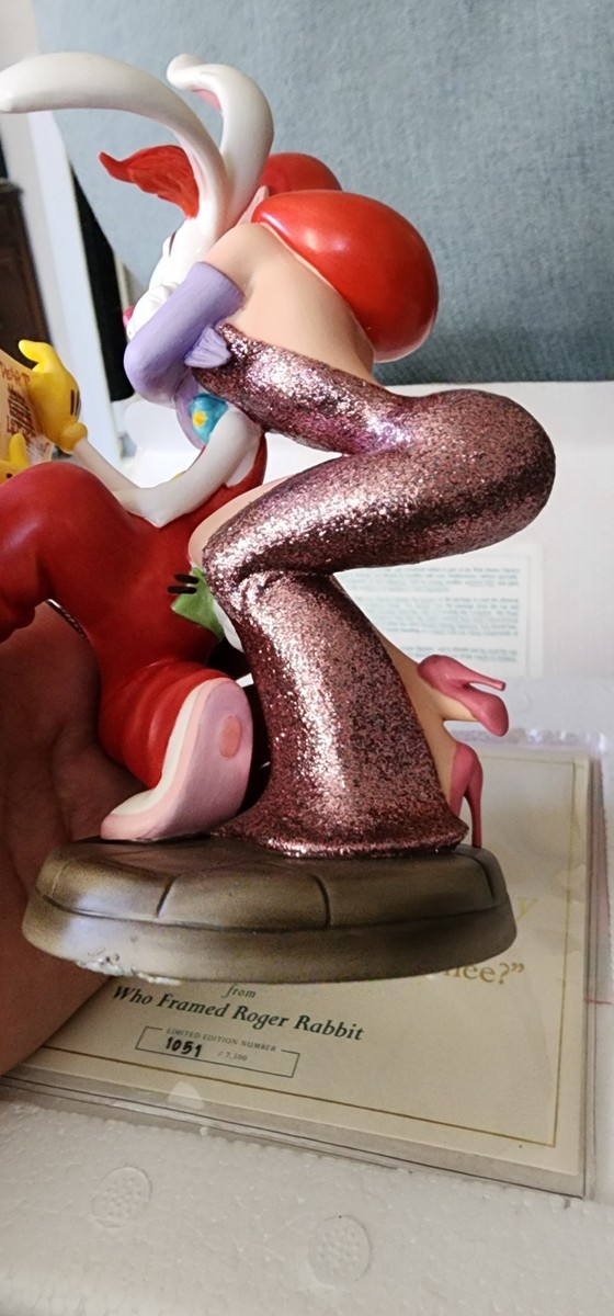 WDCC Roger Rabbit & Jessica Rabbit Figure ☁EDisney Numbered NIB