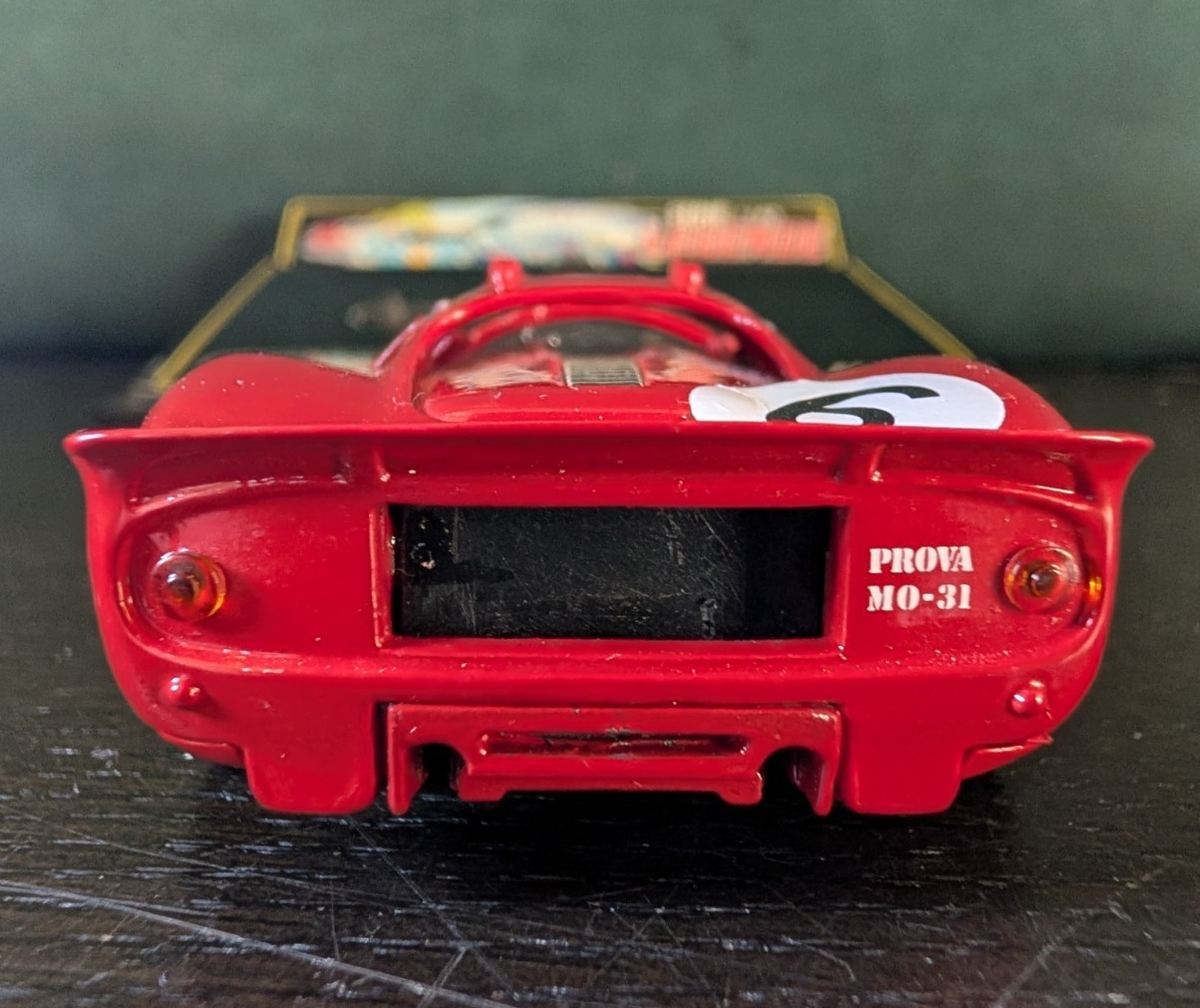 1:43 Ferrari 330P4 #6 Spider 66-67 with Case by Jouef evolution