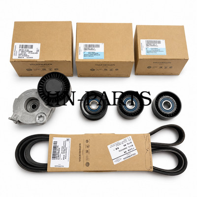 OEM Diesel Engine Belt Tensioner Kit For Audi Q7 Q5 A7 A6 Touareg Cayenne 3.0TDI