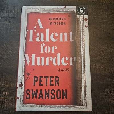 A Talent for Murder a Novel by Peter Swanson BOTM Edition Hardcover
