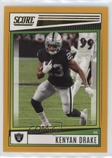 2022 Score Gold Kenyan Drake #127 13zo