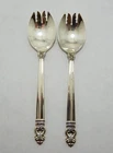 Two Royal Danish Sterling Spoons by International Sterling 5.5" 57.5 grams total