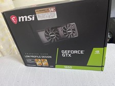 MSI GeForce GTX 1650 Low Profile 4GB GDDR5 PCIe HDMI DVI Graphics Card
