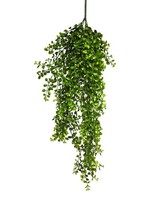 Artplants Fake Pflanze Pellefarn HäNger Lihanna, Steckstab, GrüN, 90 Cm
