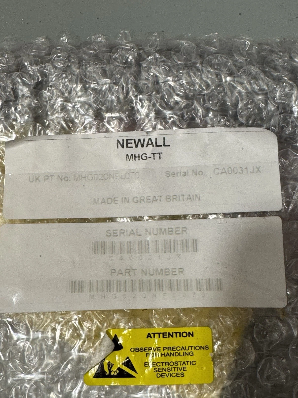 Newall MHG-TT MHG020NFL070 Incremental Linear Encoder Control Sensor No MetalRod 2