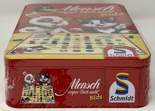 Schmidt Spiele 51273 Mensch Ärgere Dich Nicht in Metalbox - SHIPS From USA - Picture 4 of 4