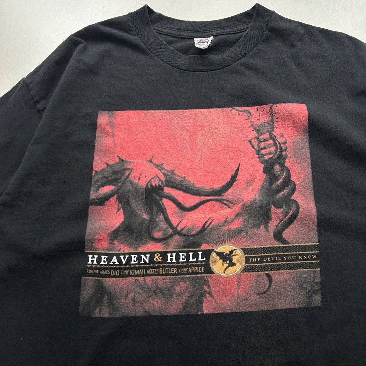 Vintage Heaven & Hell The Devil You Know Black Sabbath Dio T