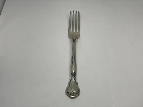 Gorham Chantilly Sterling Silver Dinner Fork 7.5” No Monogram 2" Tines