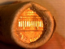 1963-d- B.o.a- Lincoln Memorial Cents-obw- Original-1- Roll Bu Uncirculated