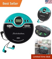 Studebaker Retro Portable CD Player  CD-R/RW MP3 Playback  Programmable