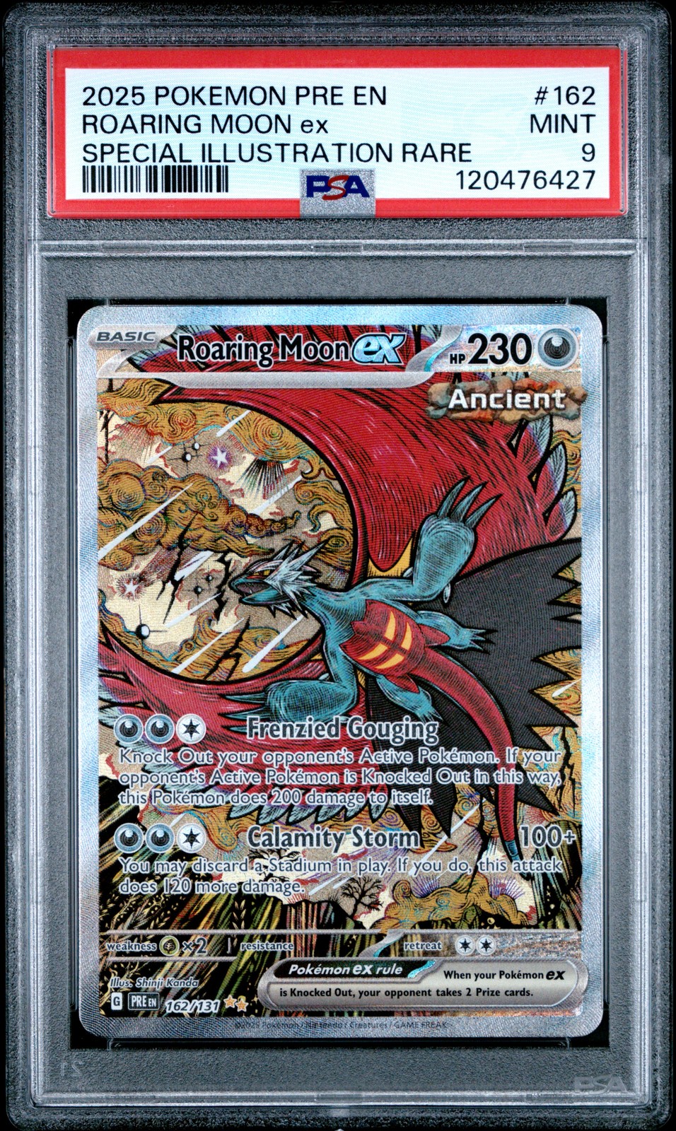 Roaring Moon ex #162