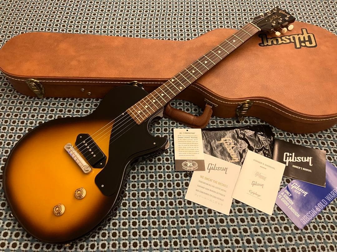 Electric Guitar Gibson Les Paul Junior 2019 Bumblebee P-90 Made in USA & Case
