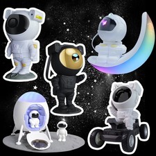Astronaut Galaxy Projector Night Light Space Starry Celling Lamp for Room Decor