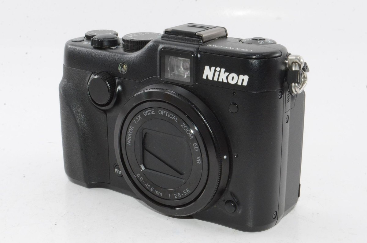 Nikon COOLPIX P7100 Black With Battery & Charger From Japan | eBay
