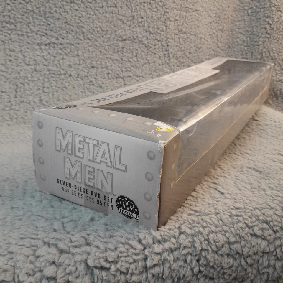 Metal Men DC DIRECT Comics 2001 7 piezas PVC conjunto de figuras de juguete caja larga Foto 3 de 4