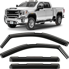 In-Channel Incredibly Durable Rain Guards for GMC Sierra 2500HD/3500HD 2020