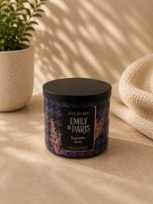 BATH BODY WORKS EMILY IN PARIS LAVENDER LUXE 3-WICK SCENTED LARGE 14.5 CANDLE