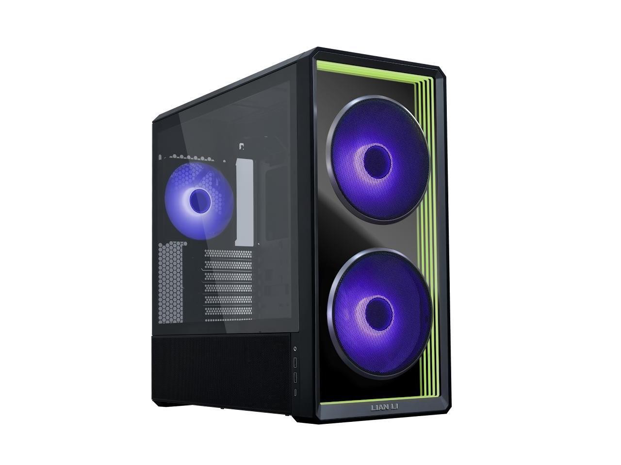 Lian Li LANCOOL 217 INF Black Infinity Mirror Computer Case Mid-Tower ATX PC Ca 20590₽