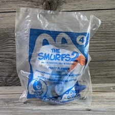 McDonald's The Smurfs 2  2013 Happy Meal #4 toy PARTY PLANNER