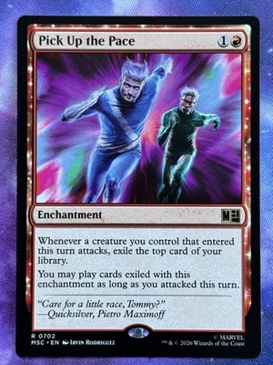 Magic The Gathering Pick Up The Pace English Marvel Jumpstart NM